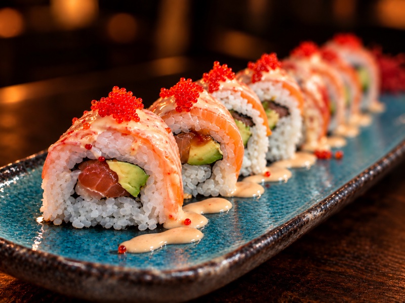 California Spicy Salmon Roll