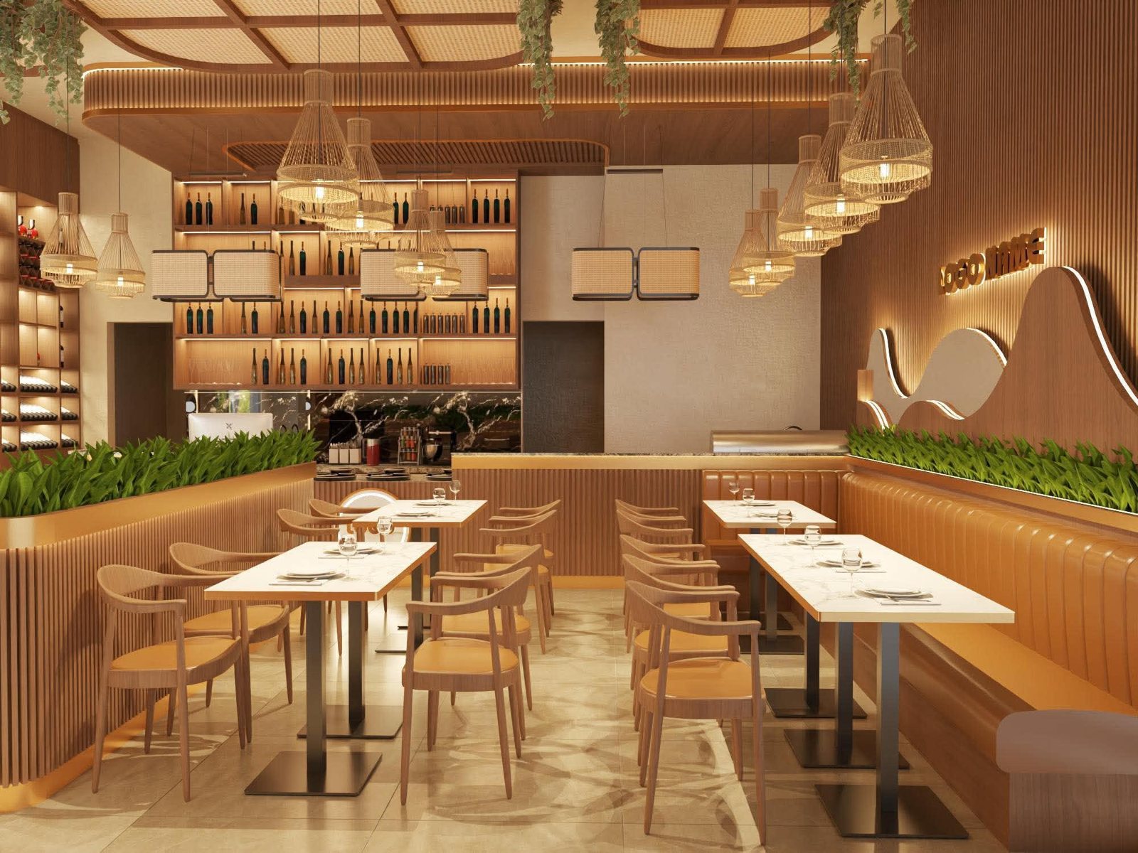 Interiér – GAO kitchen Šaľa